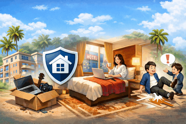 意外と知られていない？Renters保険の本当に便利なポイント